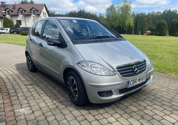 Mercedes-Benz Klasa A cena 13900 przebieg: 84000, rok produkcji 2005 z Brodnica małe 92